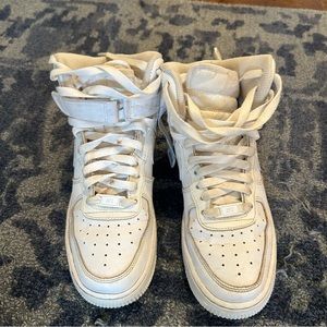 nike air force high tops size 7.5